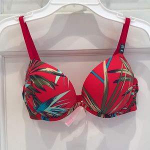 PINK super push-up bra